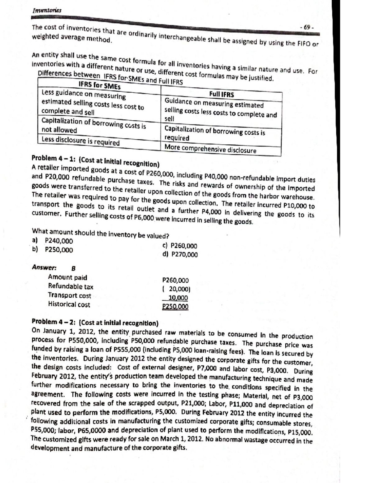 Inventories 5 pdf free - BS Accountancy - Studocu