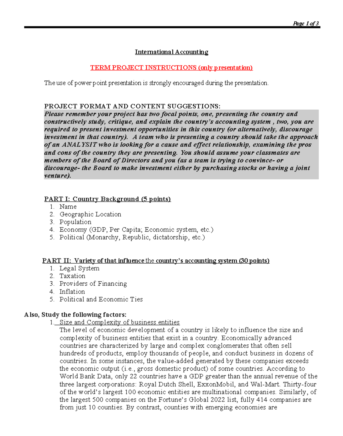 Term Project Instructions - Page 1 of 3 International Accounting TERM ...