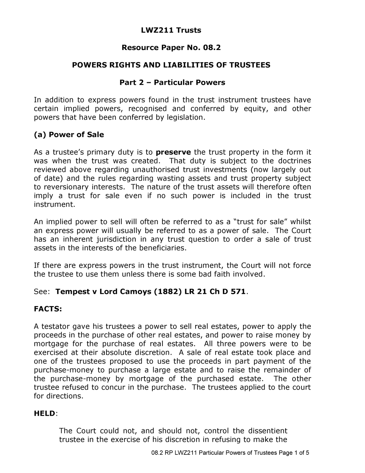 lwz211-particular-powers-of-trustees-lwz211-trusts-resource-paper-no