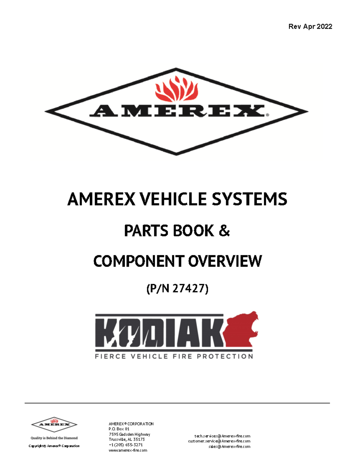 Vehicle-component-overview - Copyright© Amerex® Corporation tech@Amerex ...