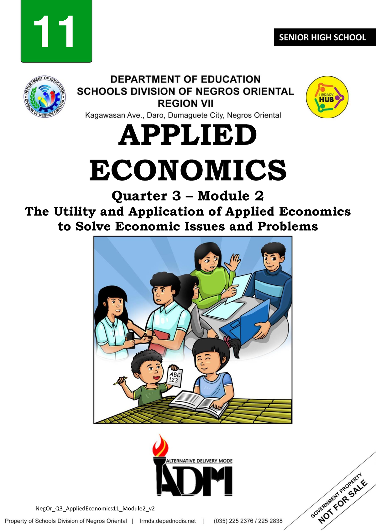 Applied Economics-Q3-Module-2 - NegOr_Q3_AppliedEconomics11_Module 2 _v ...