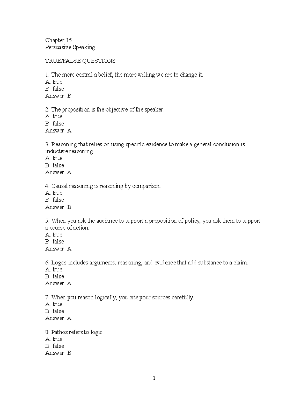 Chapter 15 TB - Q&A Fundamentals Of Oral Communication - Chapter 15 ...