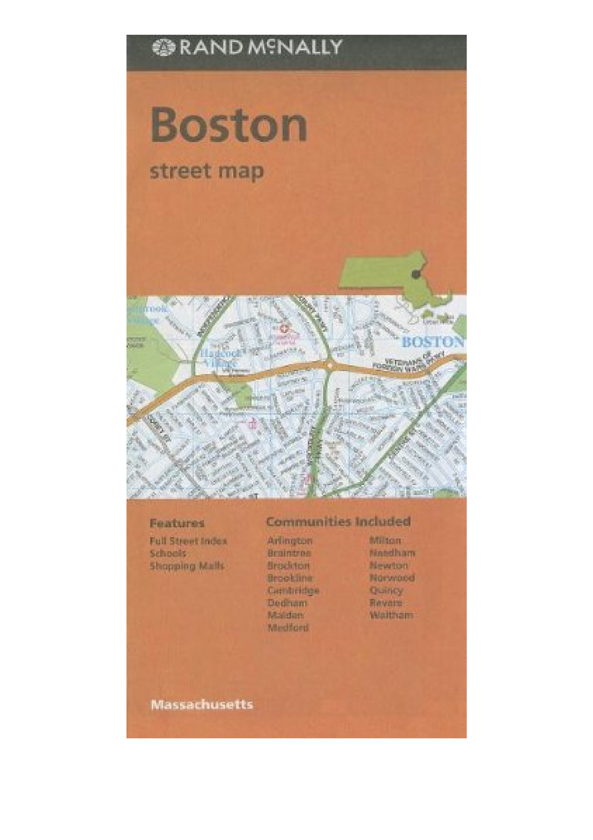 Download PDF Rand Mcnally Folded Map Boston Street Map free acces ...