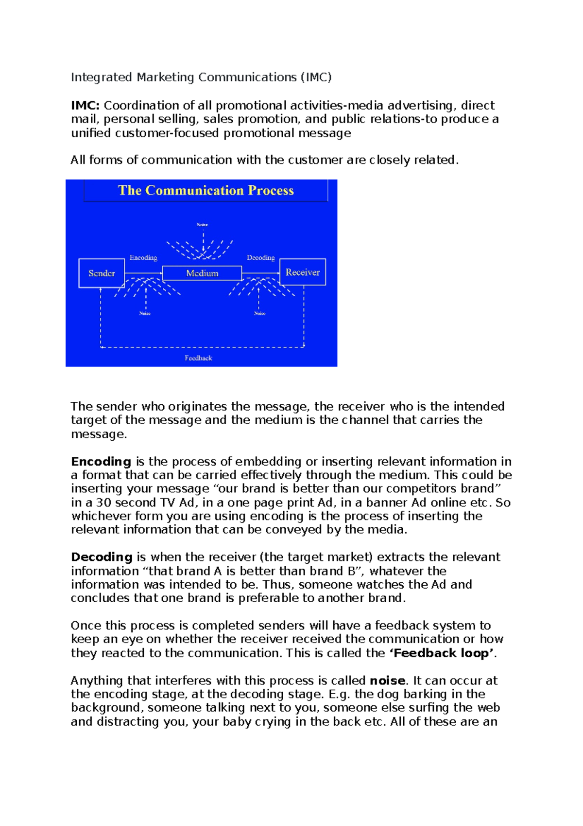 Lesson 10 Integrated Marketing Communications - Integrated Marketing ...