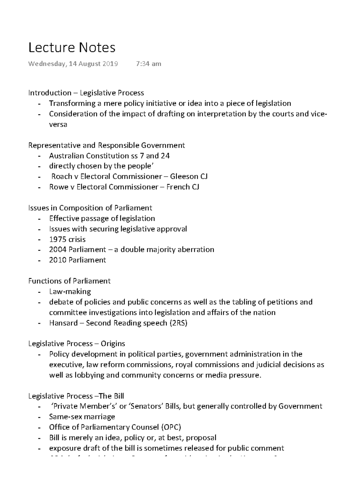 Lecture Notes - Warning: TT: undefined function: 32 Introduction ...
