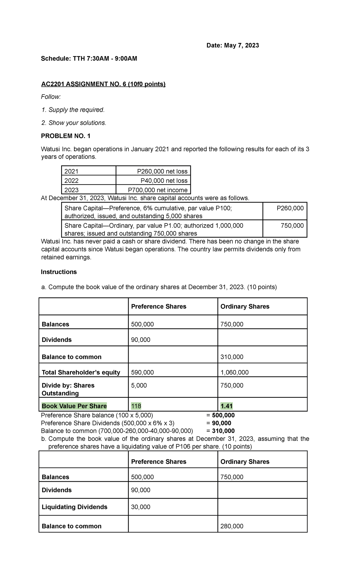 book-value-and-earnings-per-share-bachelor-of-science-and-accoutancy