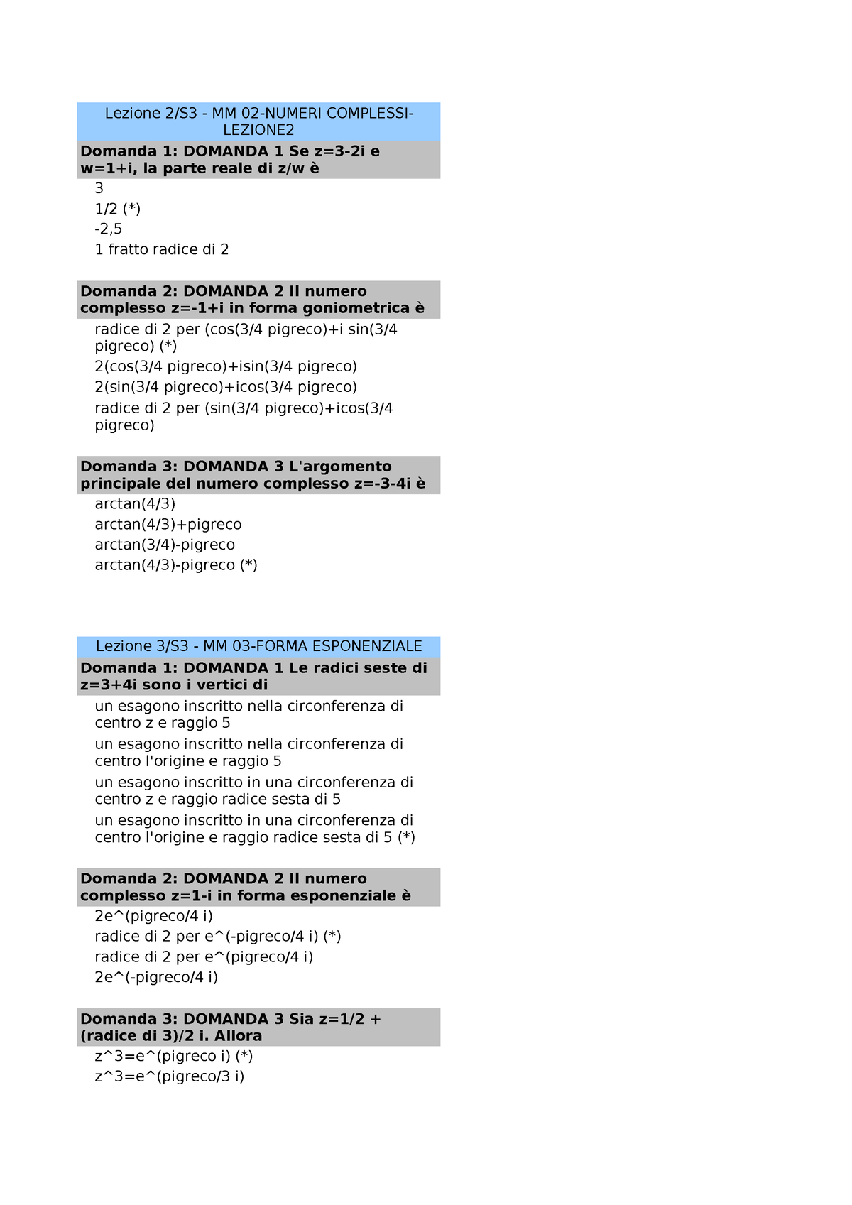 Paniere Metodi Giusto 100% Matematici - 3 1/2 (*) -2, 1 Fratto Radice ...