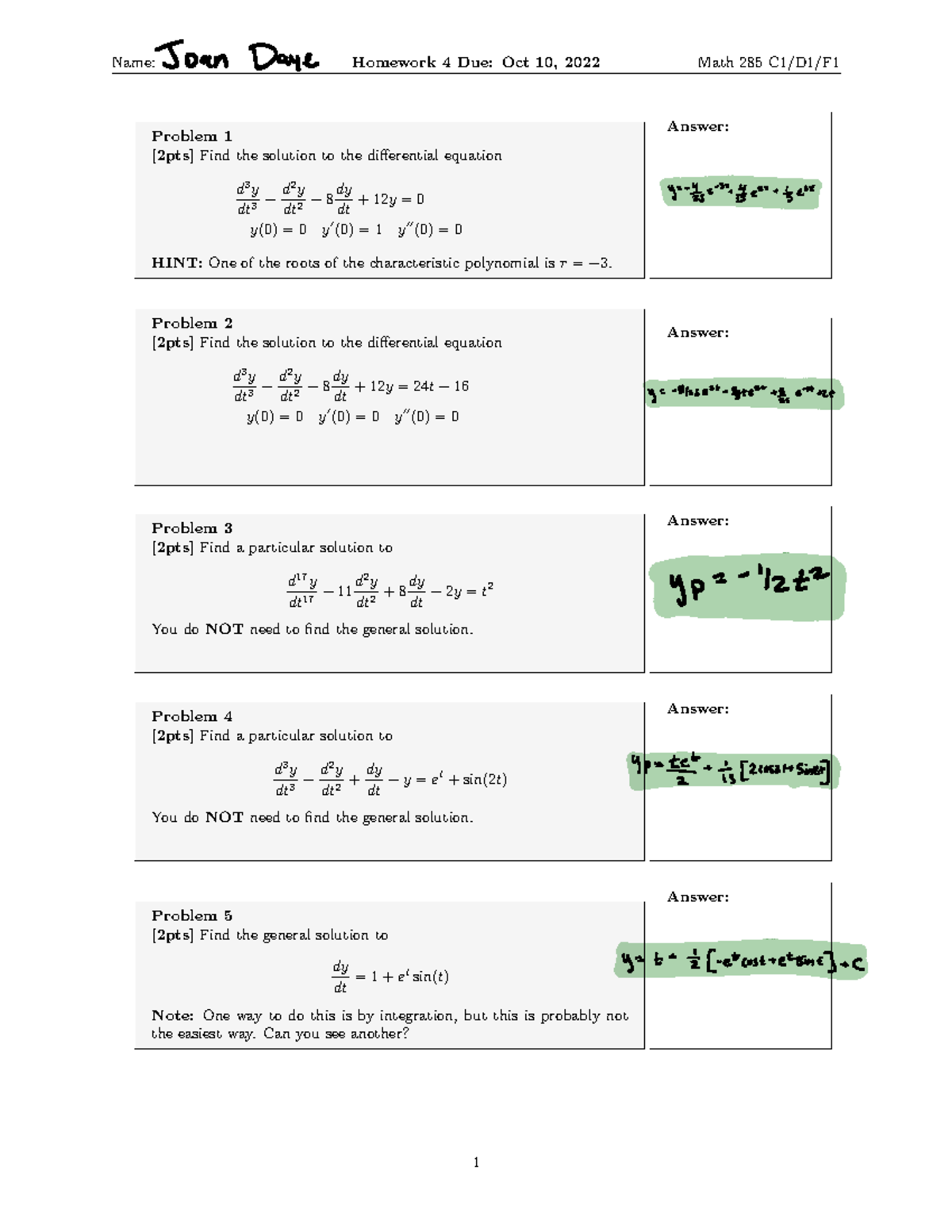 written homework 4 2.6 3.1