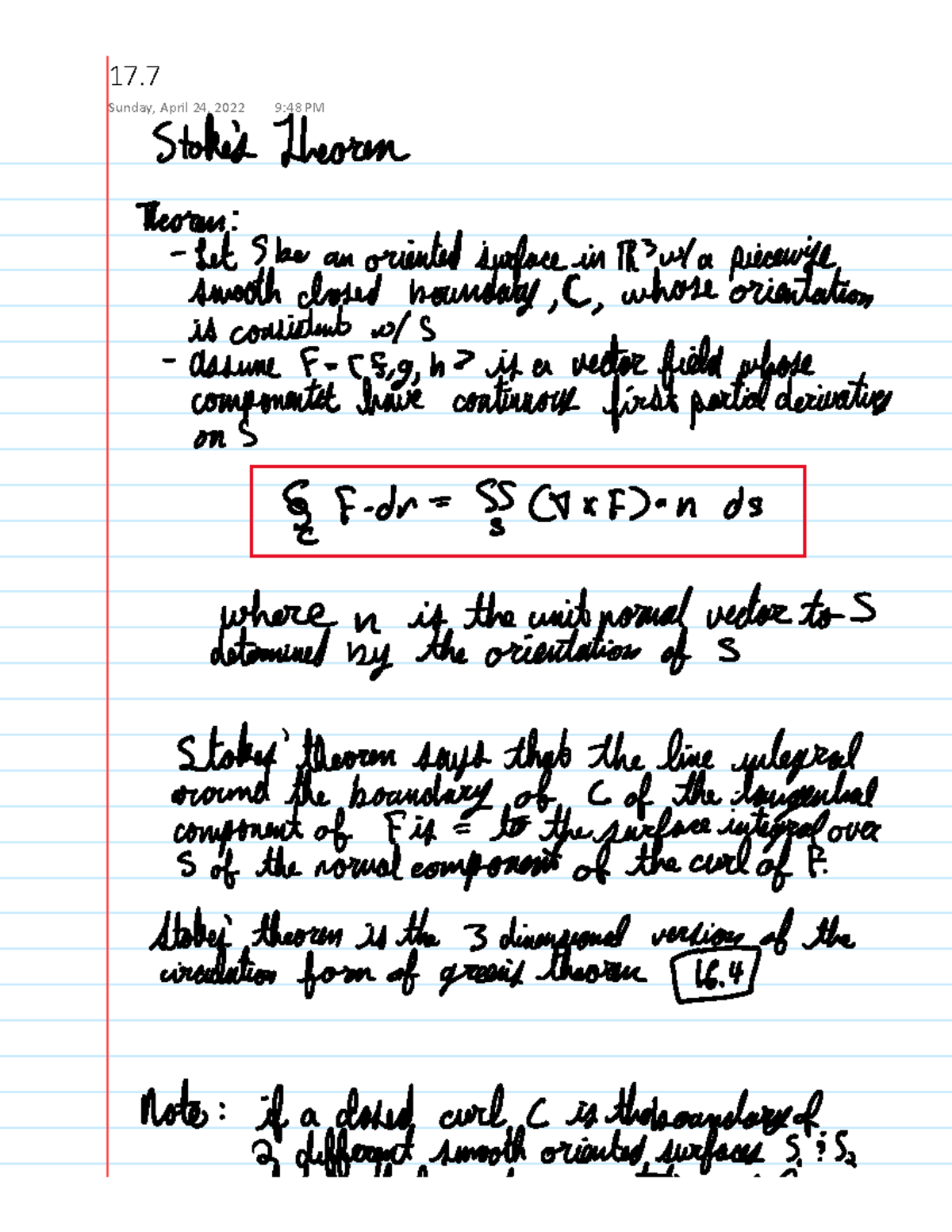 17-7-stokes-theorem-calc-3-math213-lj