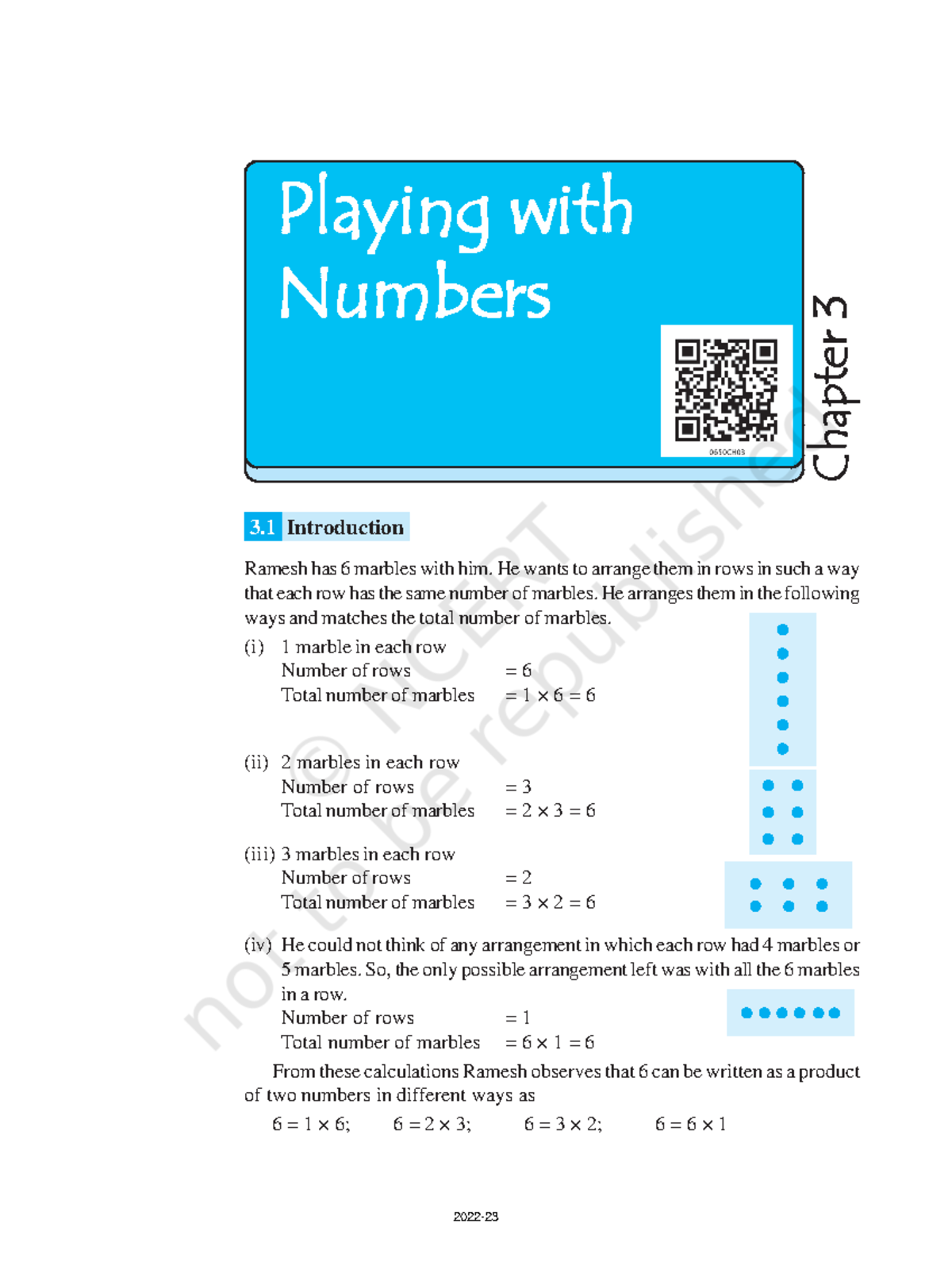 Femh103 - Femh1btmaTH bussiness - Ramesh has 6 marbles with him. He ...