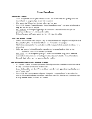Chapter 1 Introduction Notes - Constitutional Law: Civil Rights ...