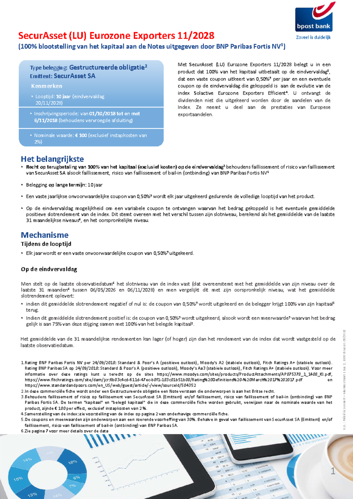 Voorbeeld 2 Gestruct. Product (aandelenindex) - Het Belangrijkste Recht ...