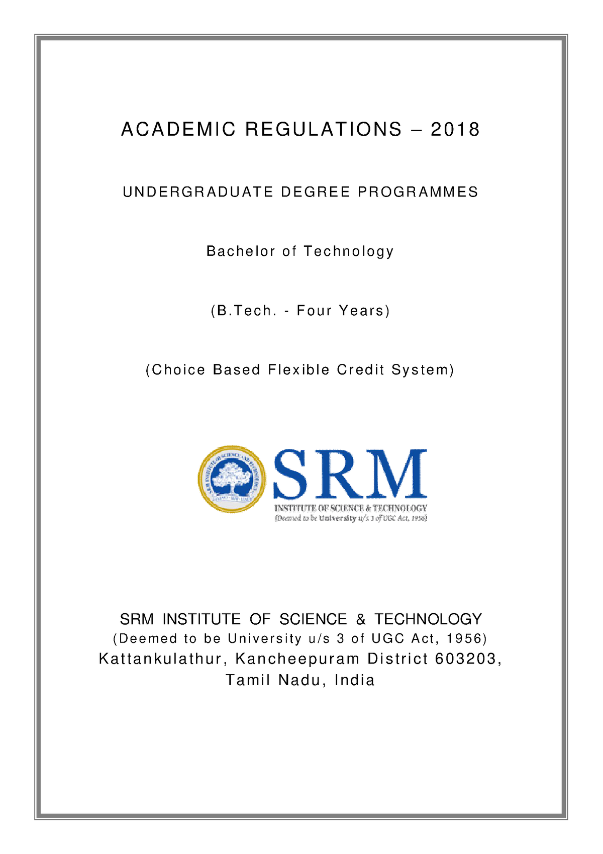 Btech-regulations-2018 - A C A D E M I C R E G U L A T I O N S – 2 0 1 ...