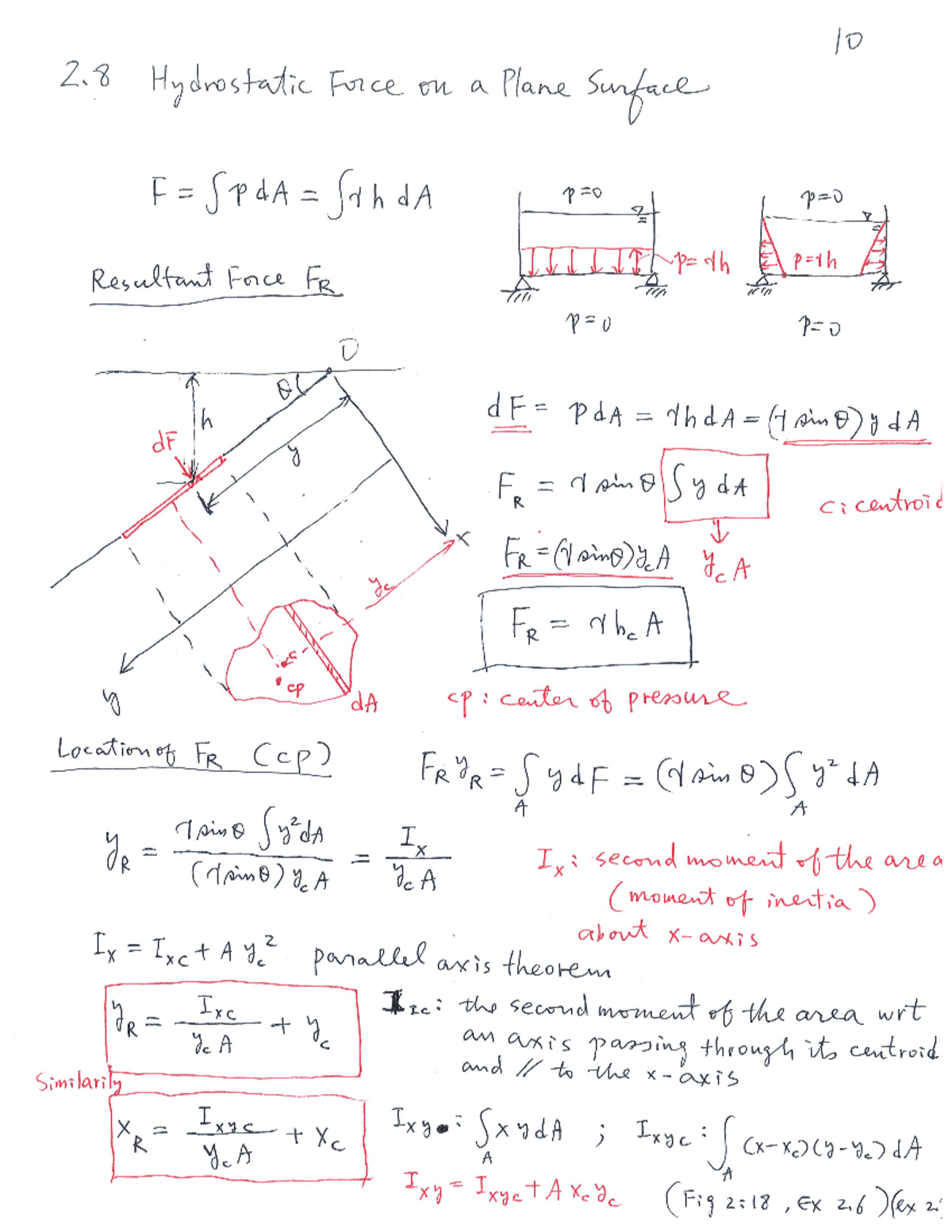 Fluid Mechanics Lecture Note Chapter 2 Part 2 - EML 3701 - Studocu