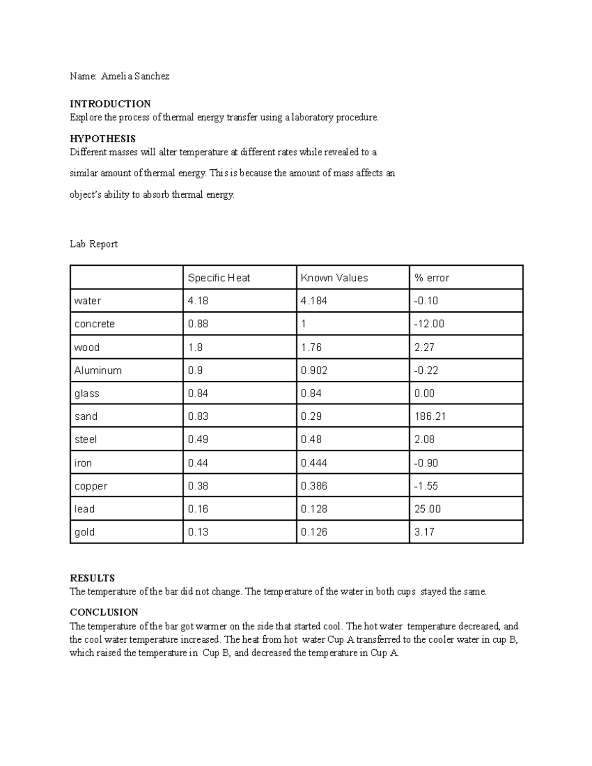 Amelia's Lab Report - Amelia Sanchez's Lab - Name: Amelia Sanchez ...