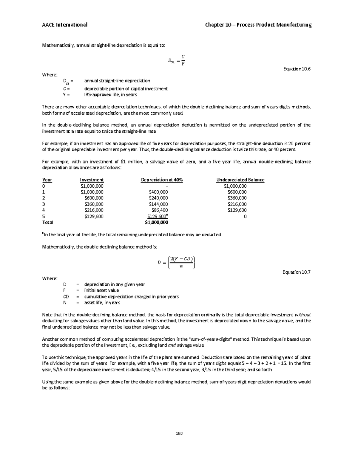 2. AACE 1.2 Standard Skills and Knowledge of Cost Engineering SK6