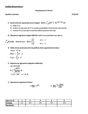 Modelo parcial 2c - nnnnnnnnnnnnnnnnnn - Física I BIO (2do cuat. 2021 ...