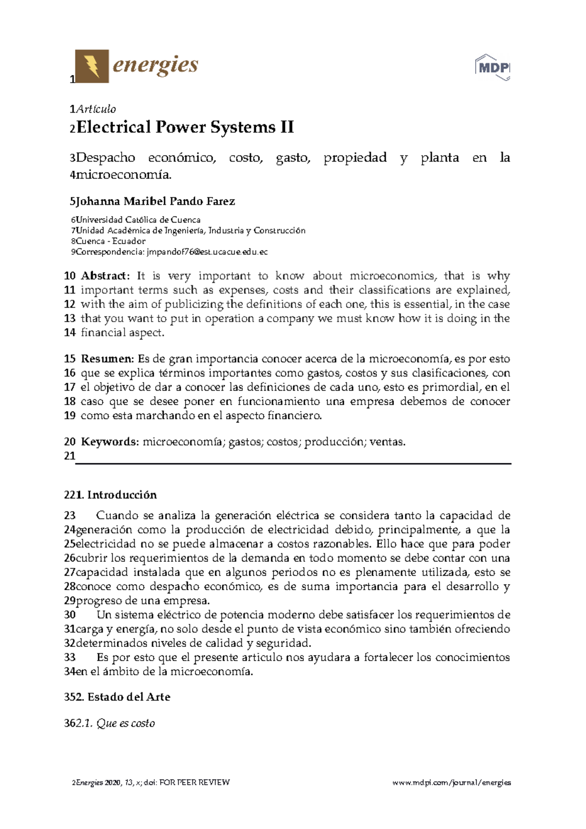 Trabajo 3 Lecture Notes 1 Studocu