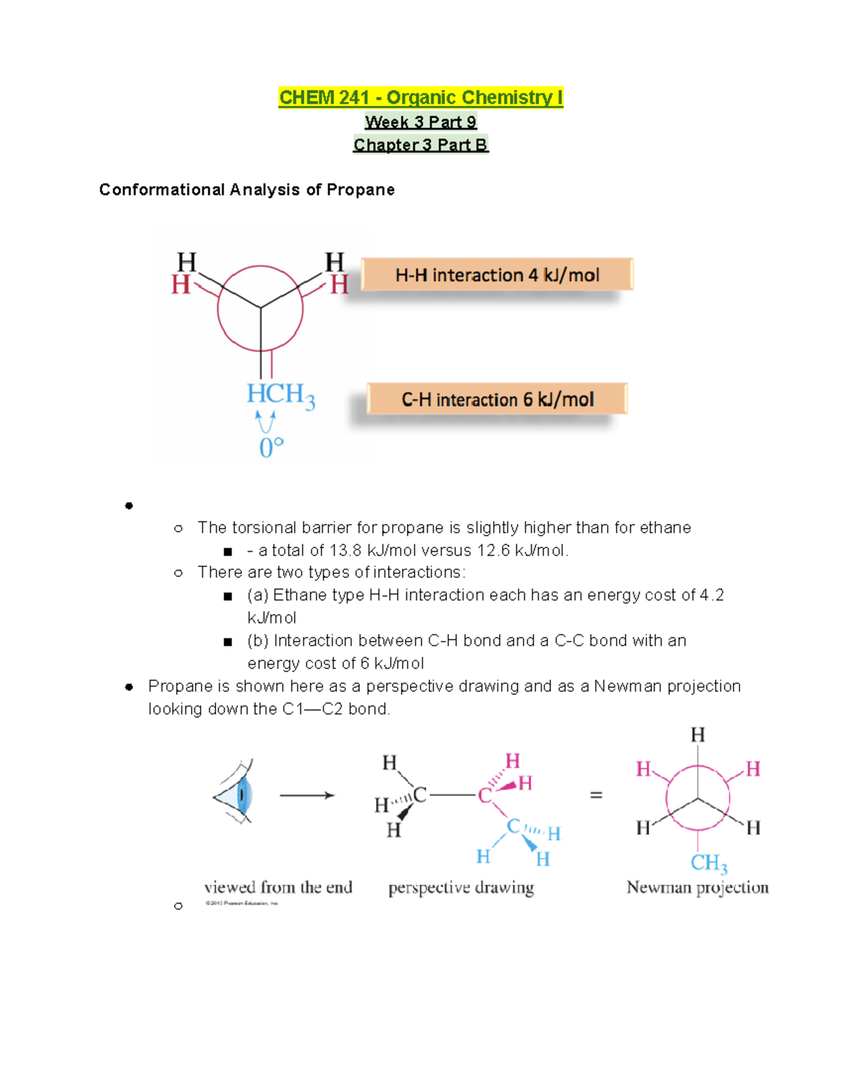 CHEM 241 Lecture Notes Week 3 Part 9 - Chapter 3 Part B Notes - CHEM ...