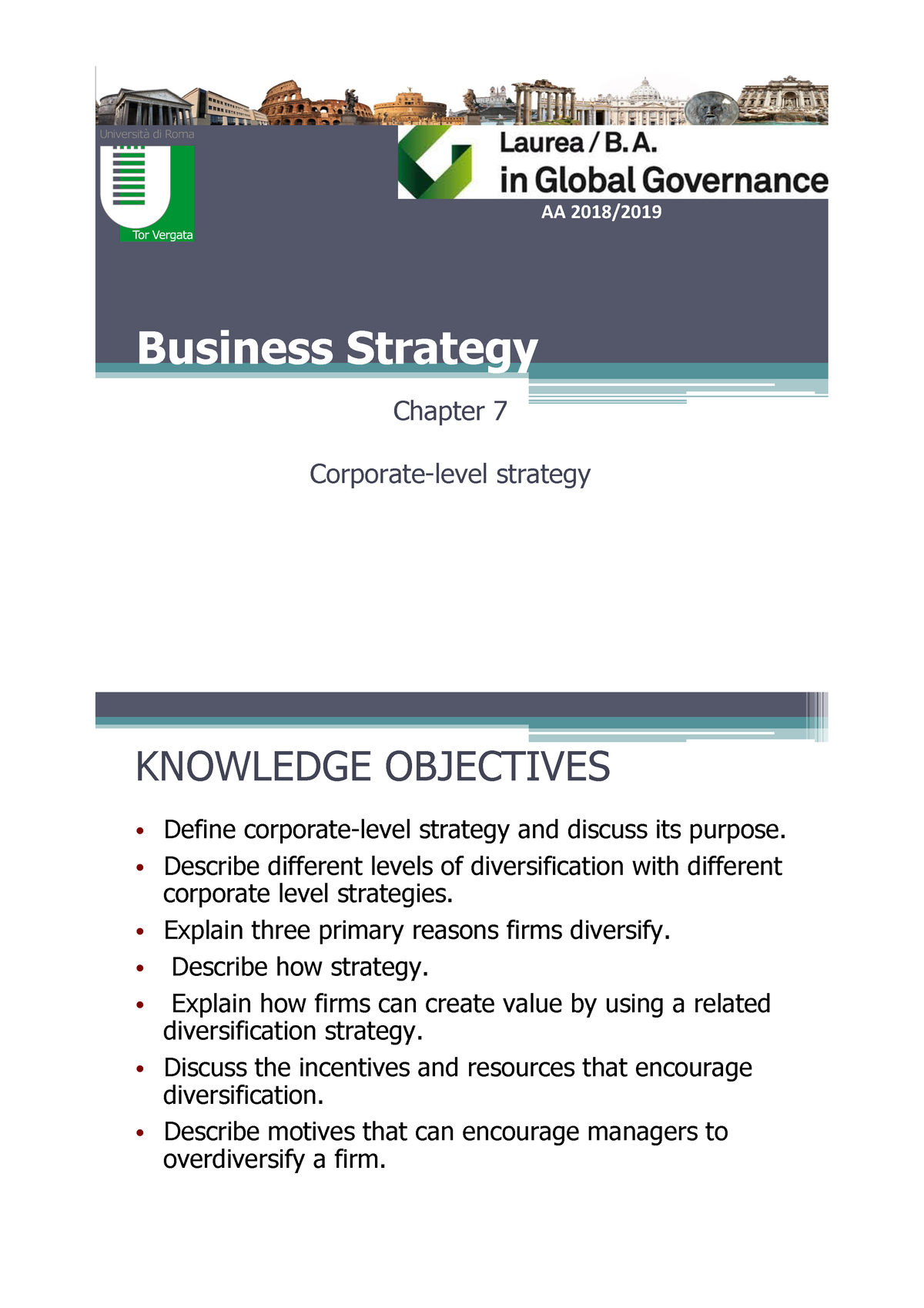 7 Business Strategy 2019 03 10 20 22 36 - Business Strategy Chapter 7 ...