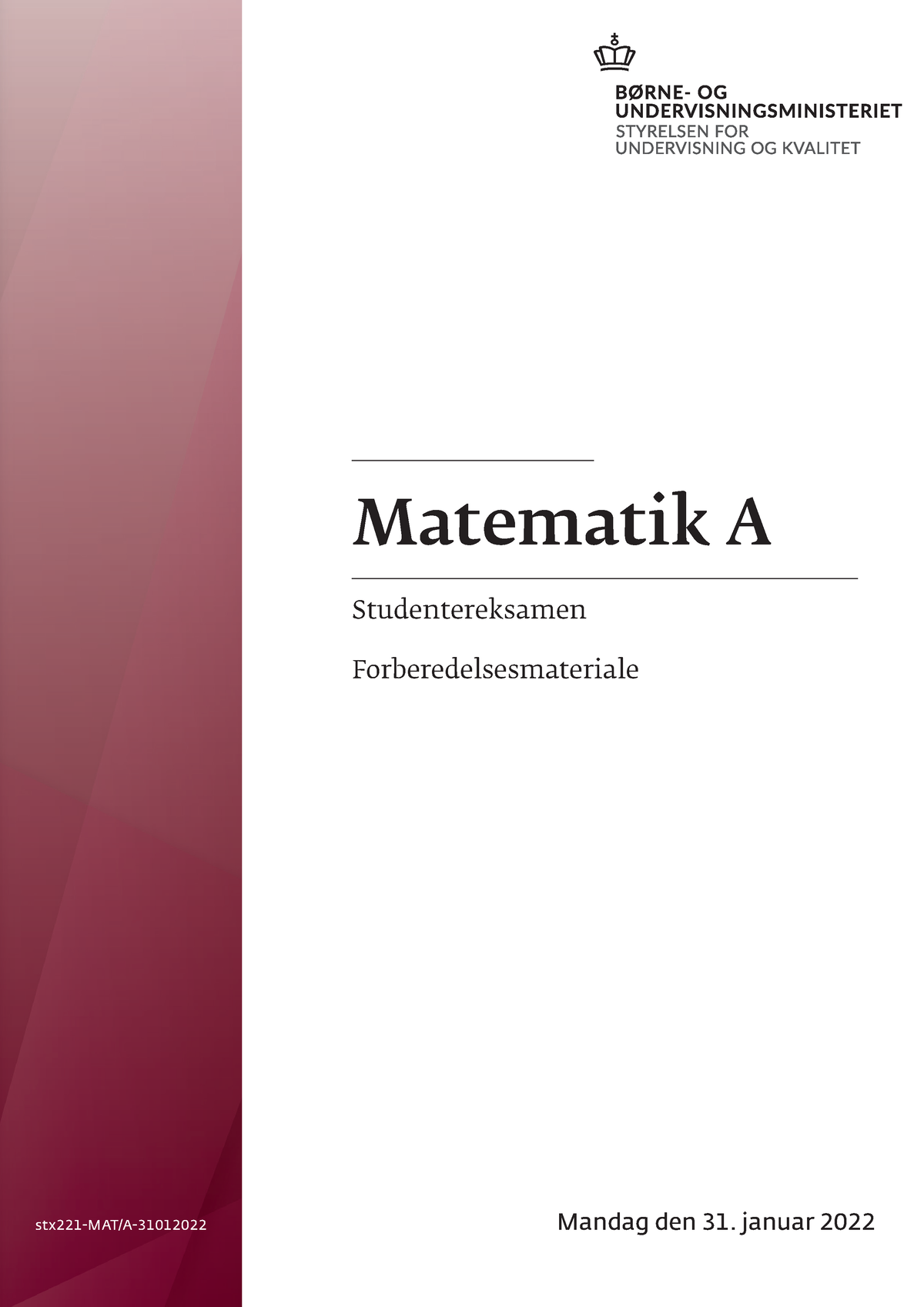 Forberedelsesmateriale Keglesnit - Matematik A Studentereksamen ...