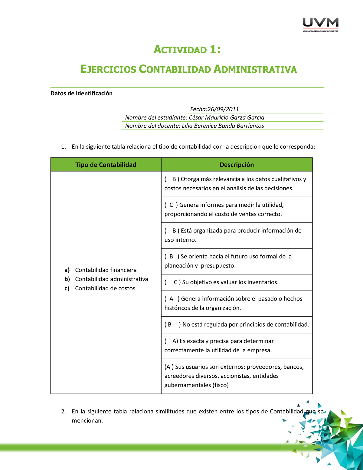 Act#1 Ejercicios De Contabilidad Administrativa - ACTIVIDAD 1 ...