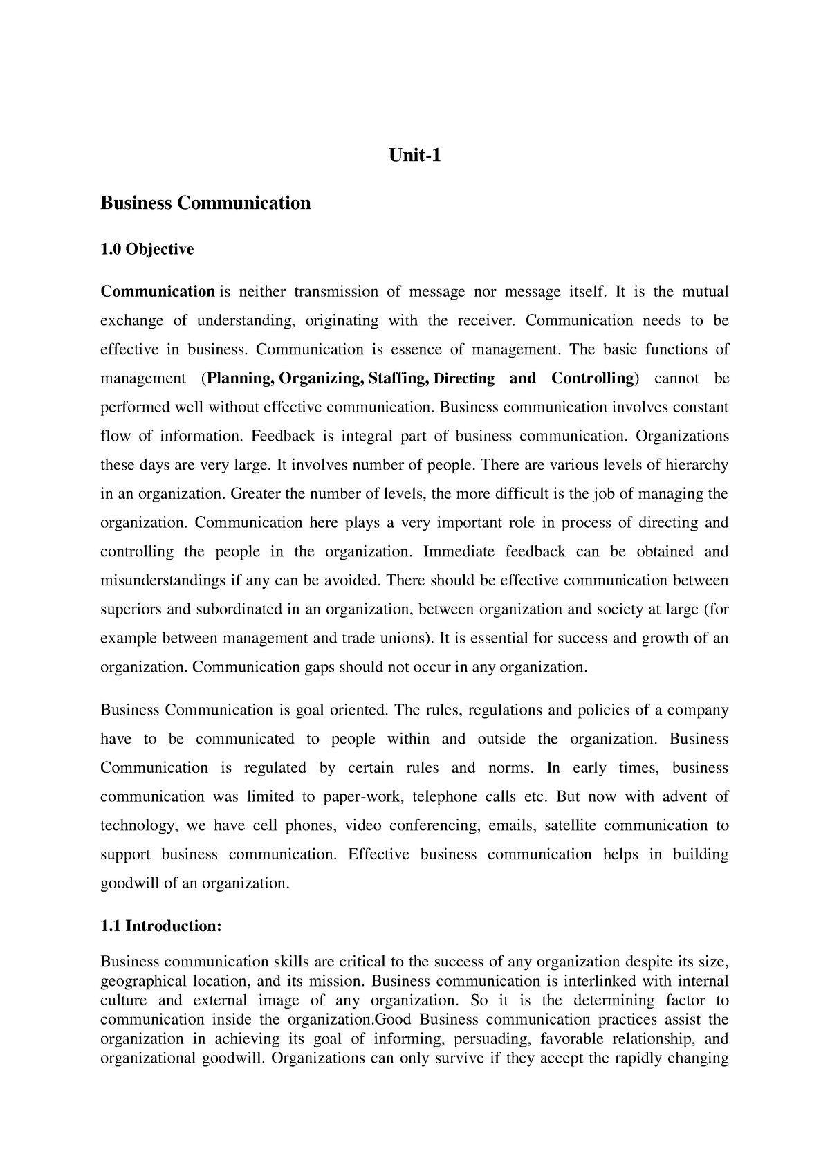 case study on importance of business communication pdf