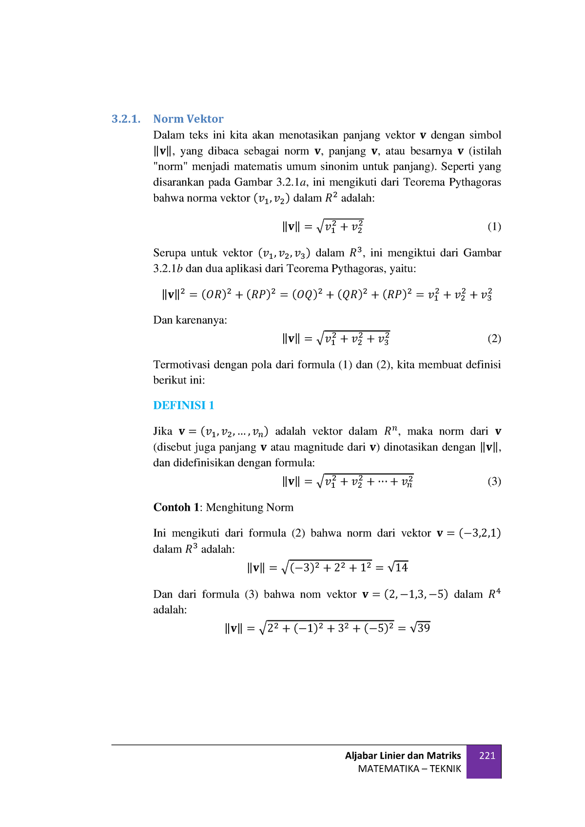 Aljabar Linier Dan Matrik Joko Soebagyo Et Aljabar Linier Dan Matriks Matematika Teknik 221 8460