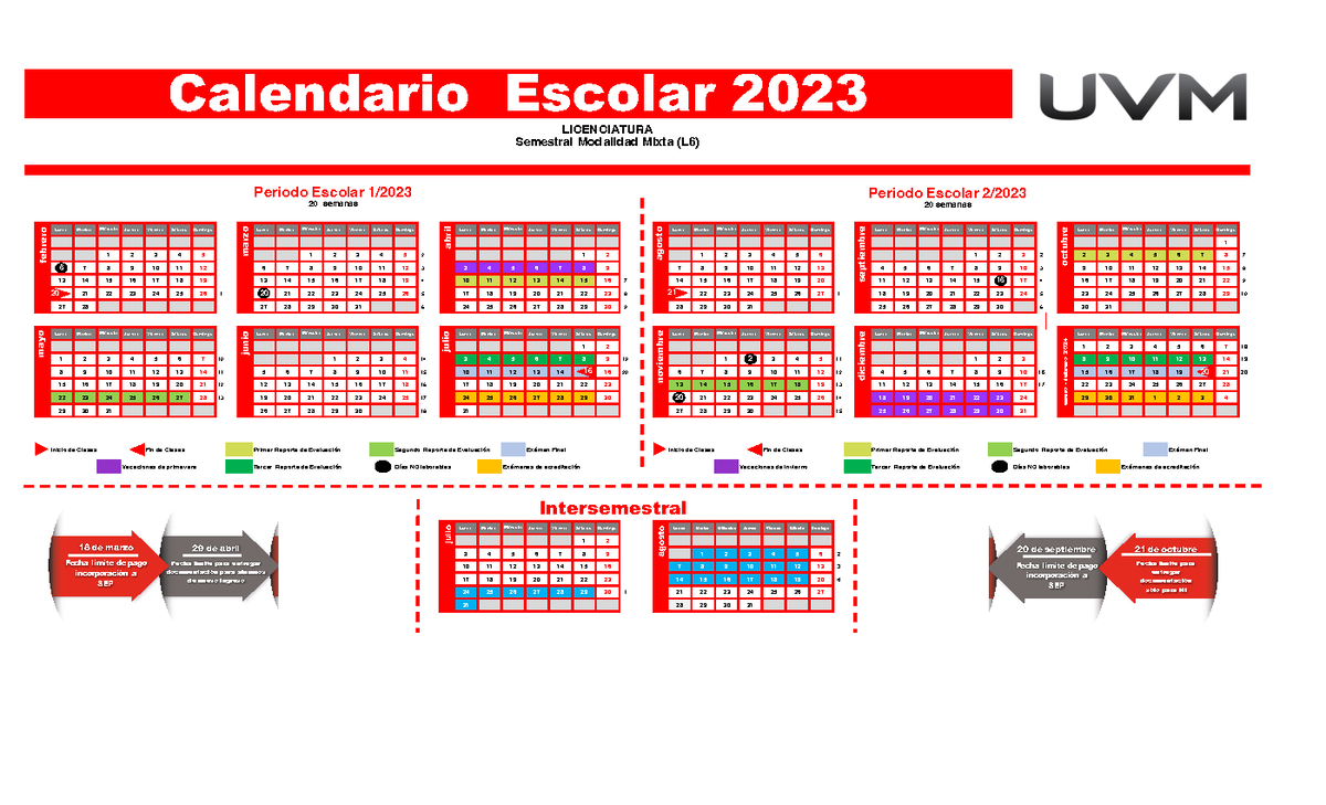 K L6 Licenciatura Semestral modalidad Mixta 2023 ok Lunes