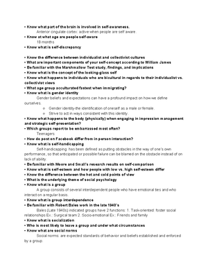 4 Attitudes copy - Lecture notes - Chapter 4: Attitudes I. General ...