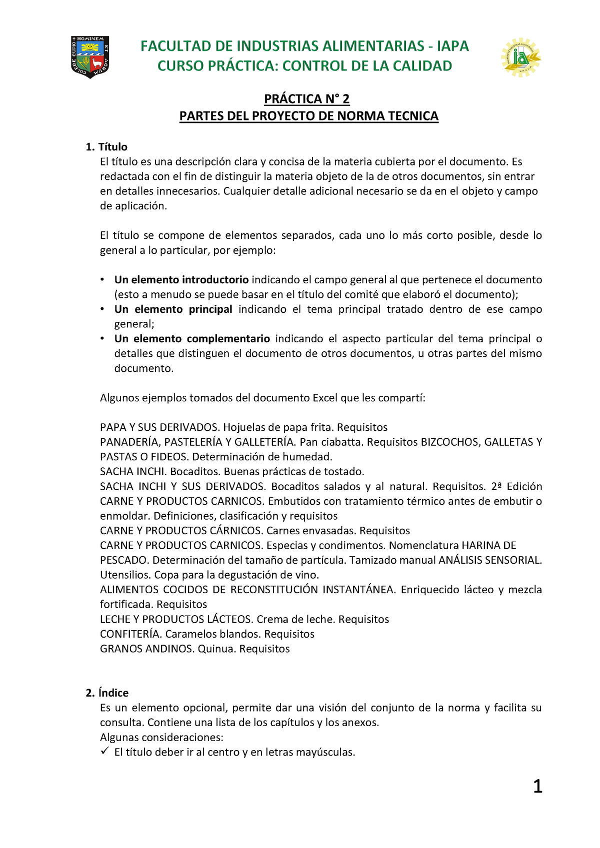 Partes Del Proyecto De Norma T Cnica Pr Ctica N Partes Del Proyecto De Norma Tecnica