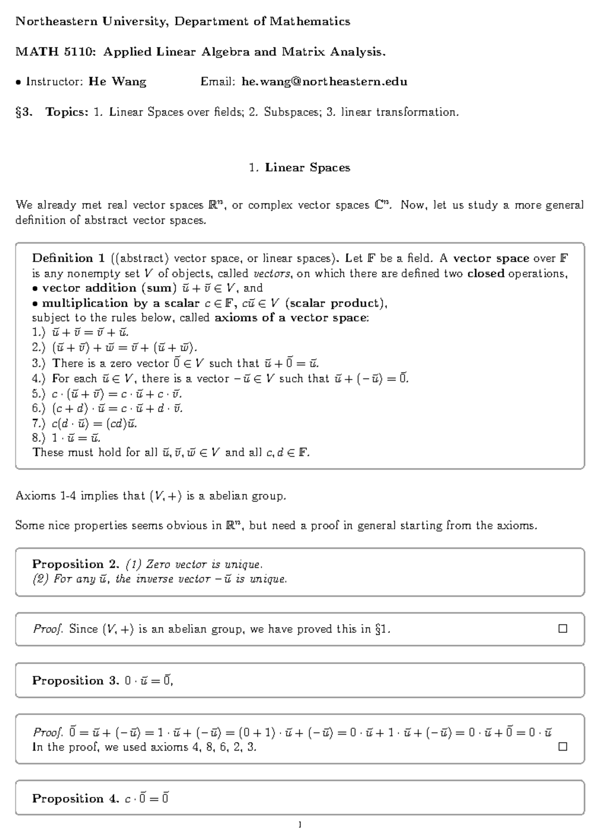 Sec3 Professor He Wang Northeastern University, Department of