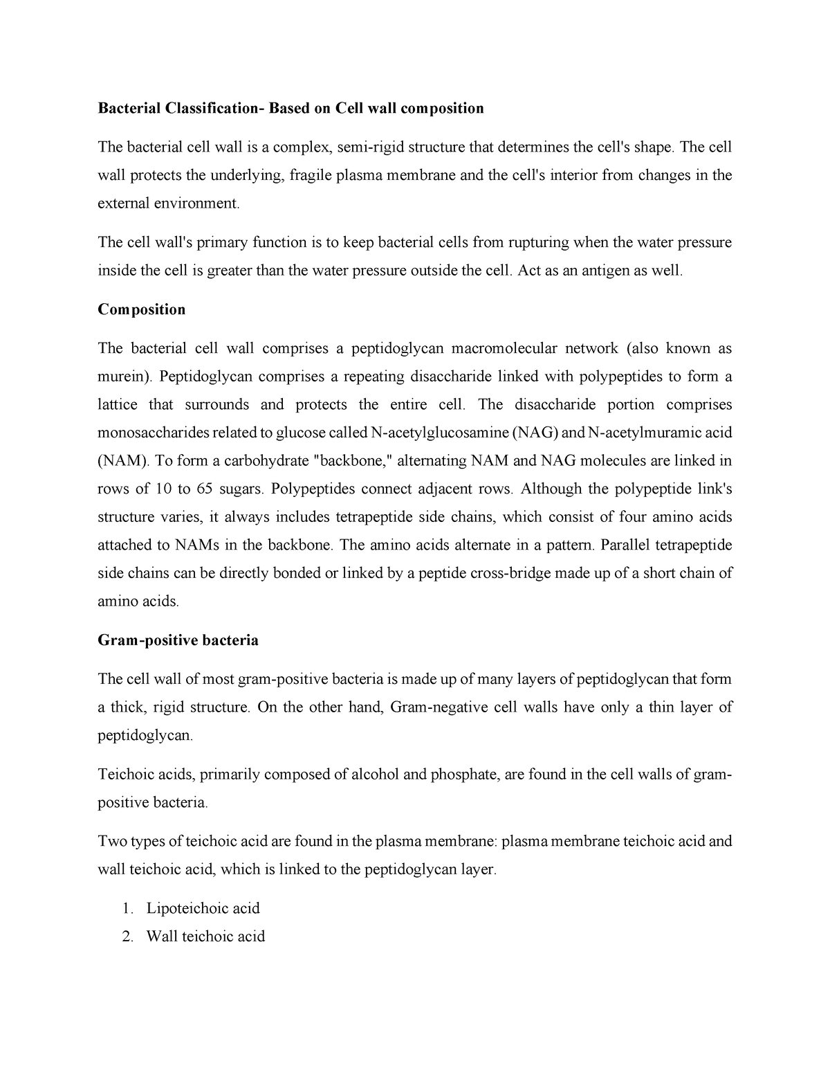 bacterial-classification-based-on-cell-wall-composition-the-cell