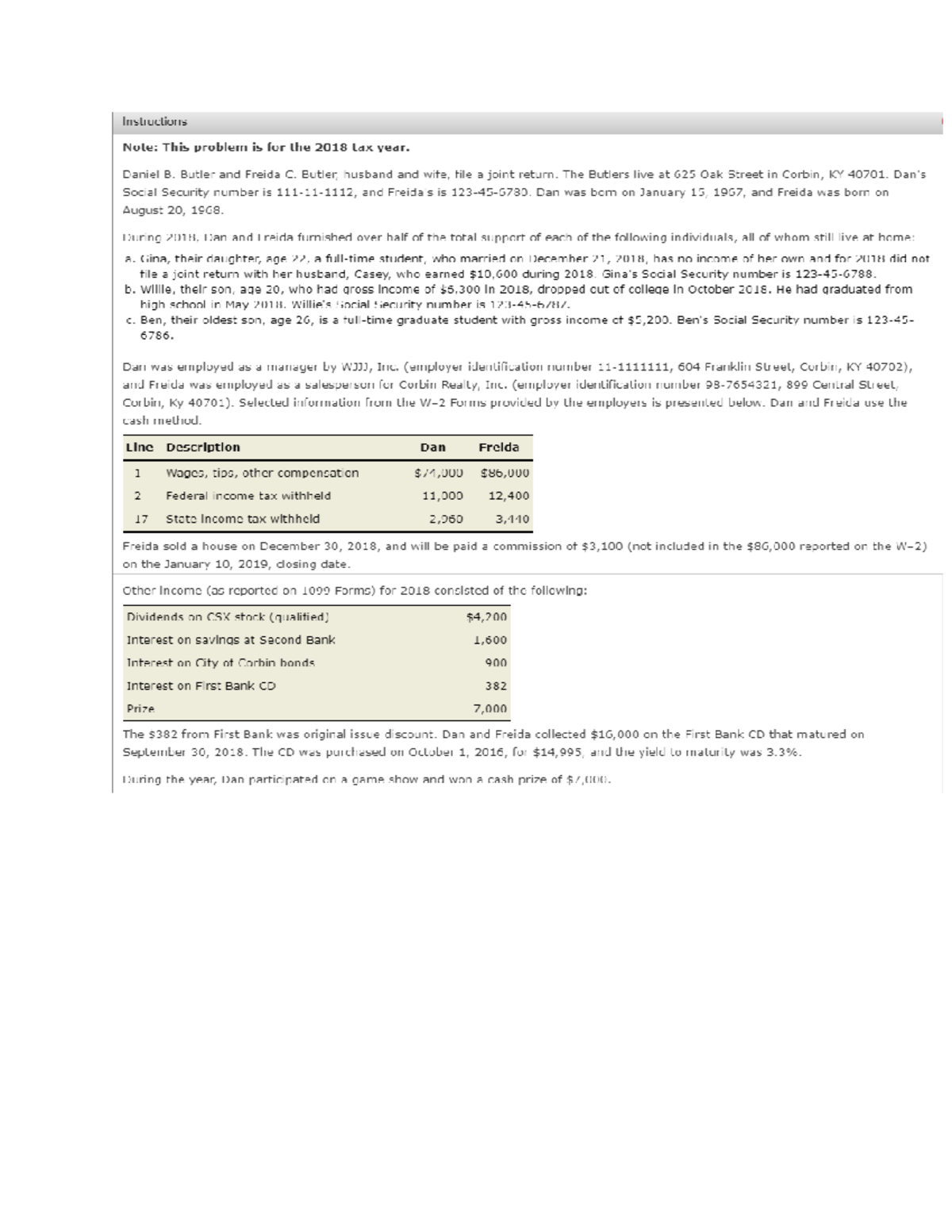 6 1 assignment tax planning case study