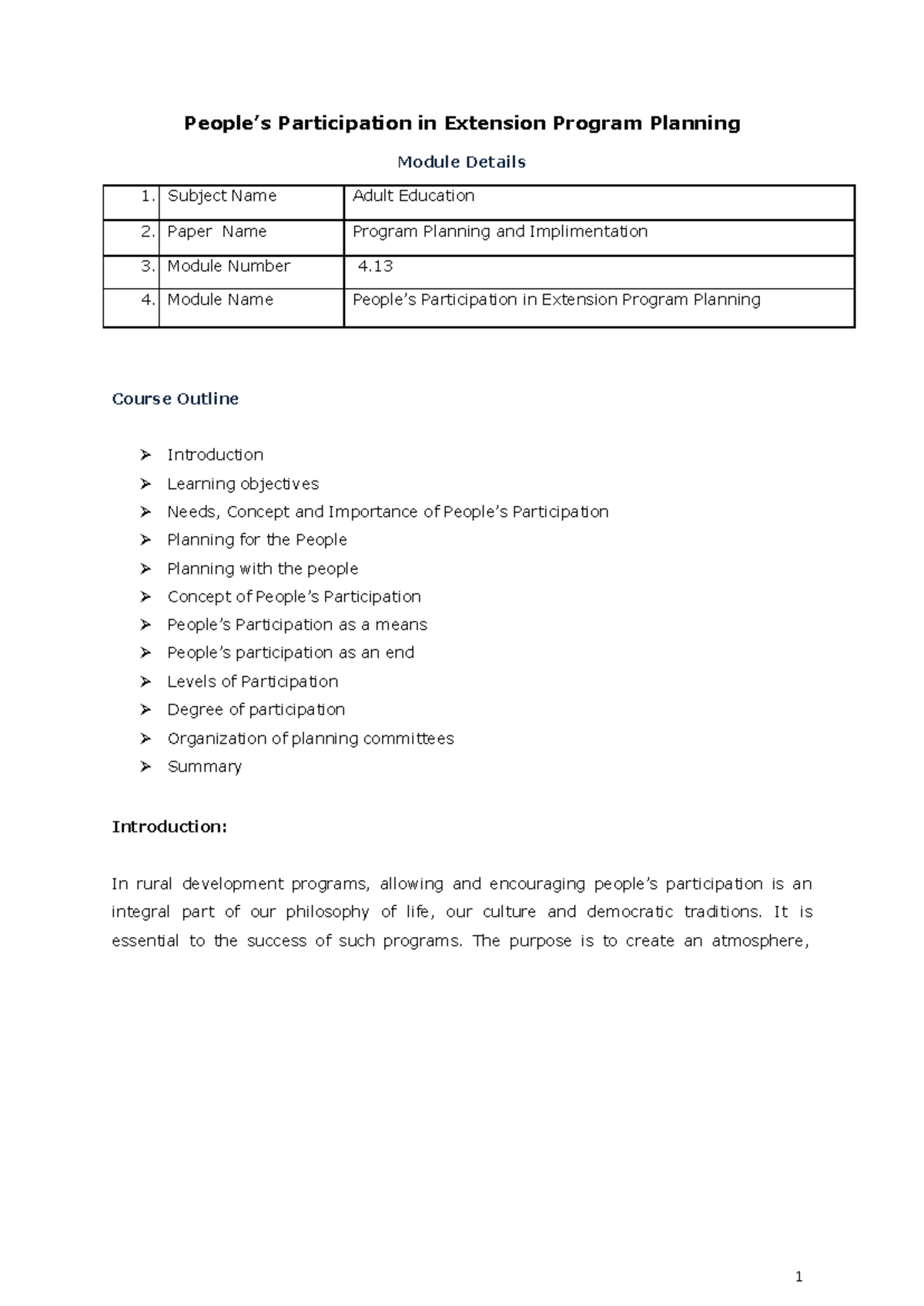 peoples-participation-in-extension-program-planning-module-name