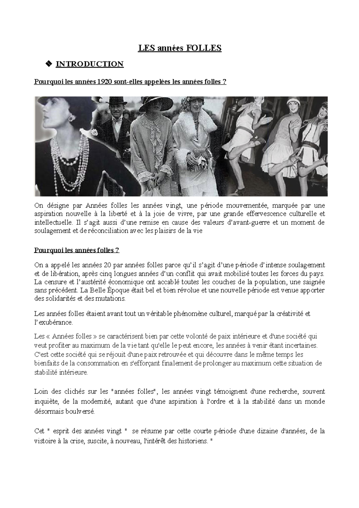 les-ann-es-folles-presentazione-orale-argomento-a-scelta-les