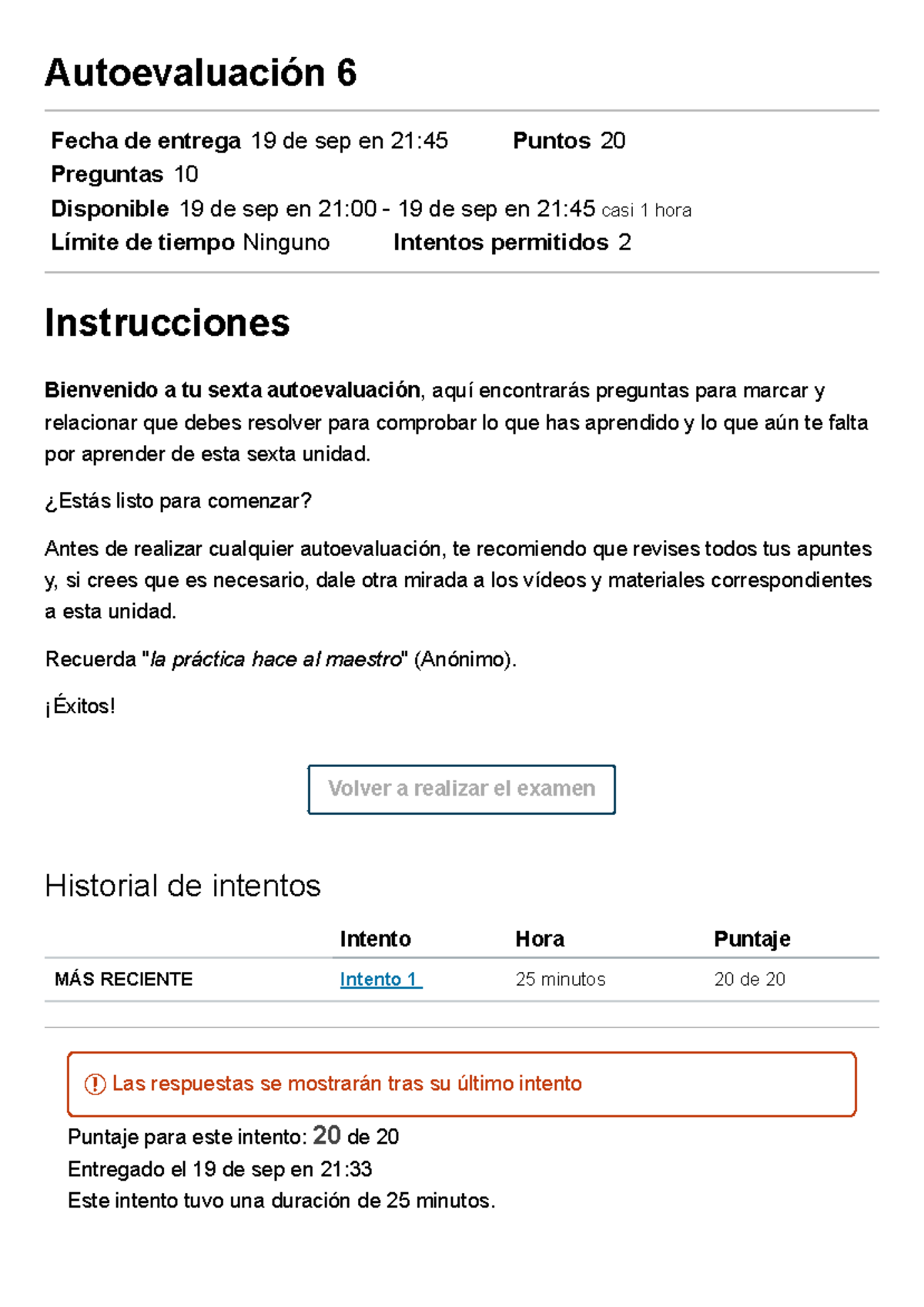 Autoevaluación 6 Resistencia DE Materiales (16770) - Resistencia De ...