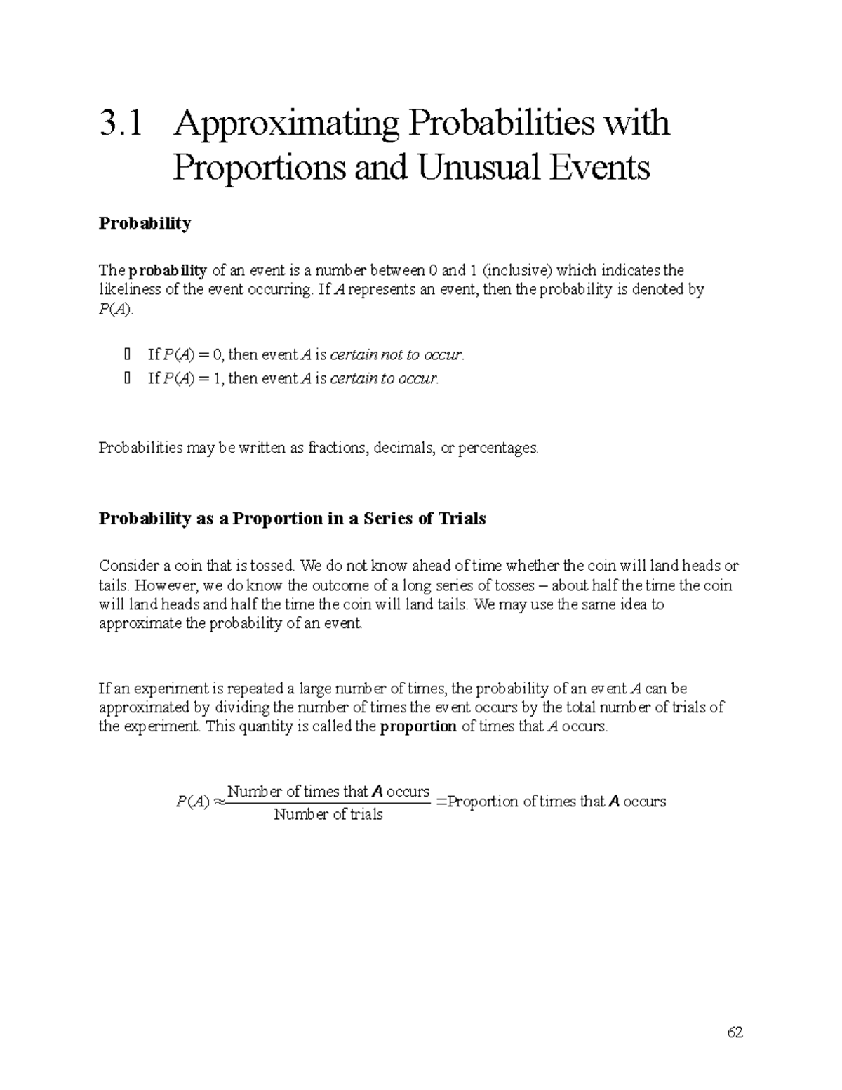 Statistics Corequisite Workbook 2E Unit02 Ch03 1 - 3 Approximating ...