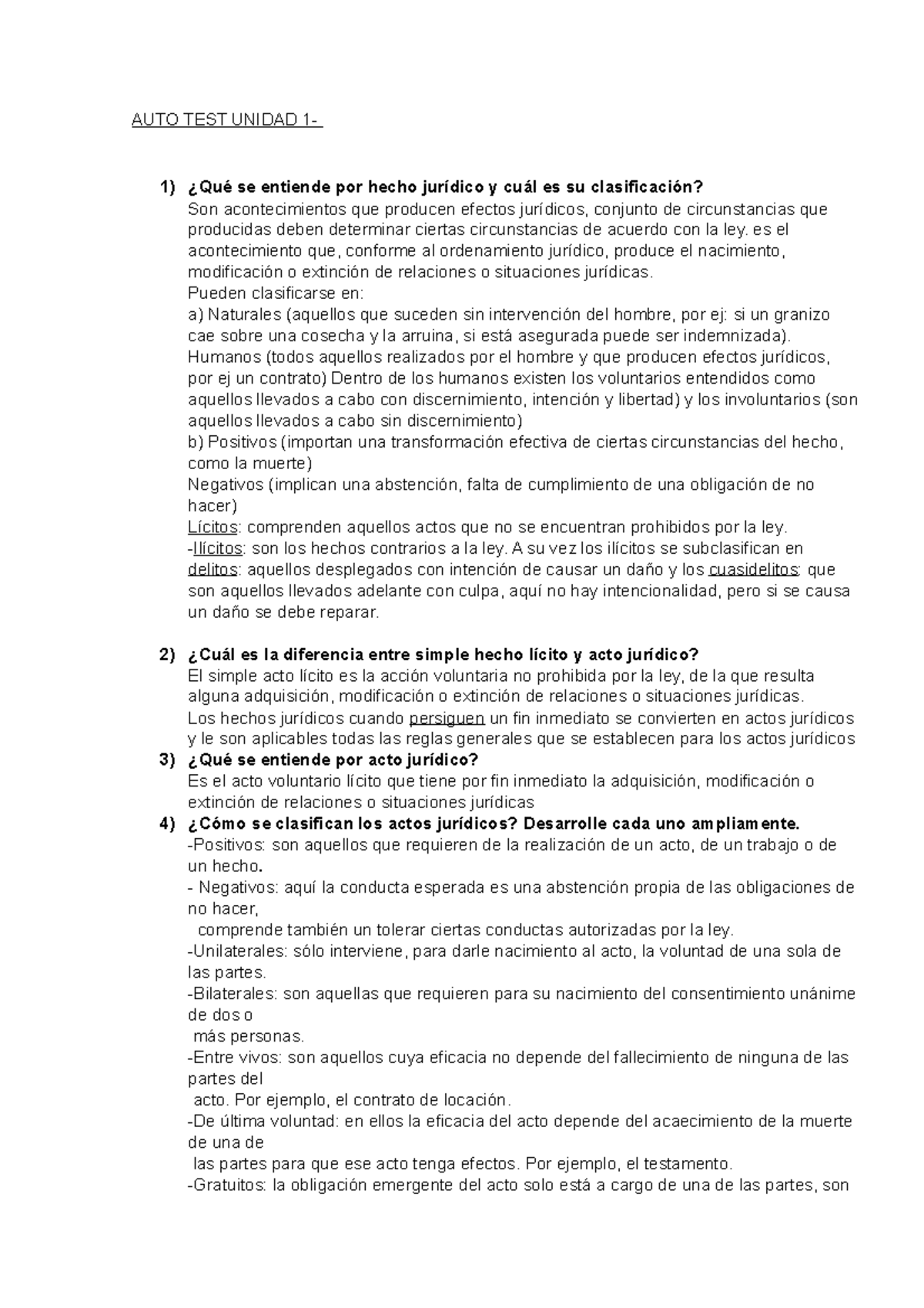 AUTO TEST Teoria 1 auto test para hacer la guia AUTO TEST UNIDAD 1