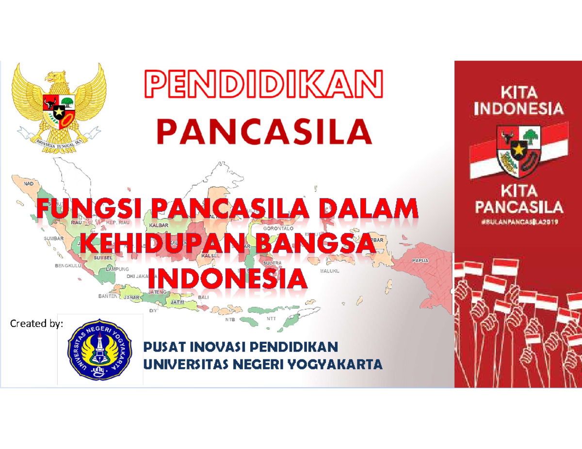 Fungsi Pancasila Dalam Kehidupan Bangsa Indonesia - PUSAT INOVASI ...