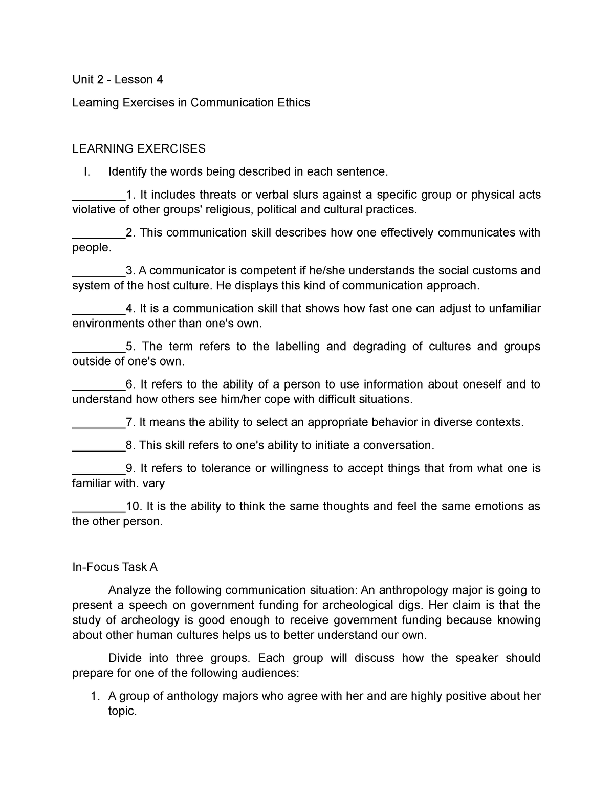 learning-exercises-in-communication-ethics-unit-2-lesson-4-learning