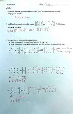 Introduction To Linear Algebra, 4th Edition Solution - INTRODUCTION TO ...