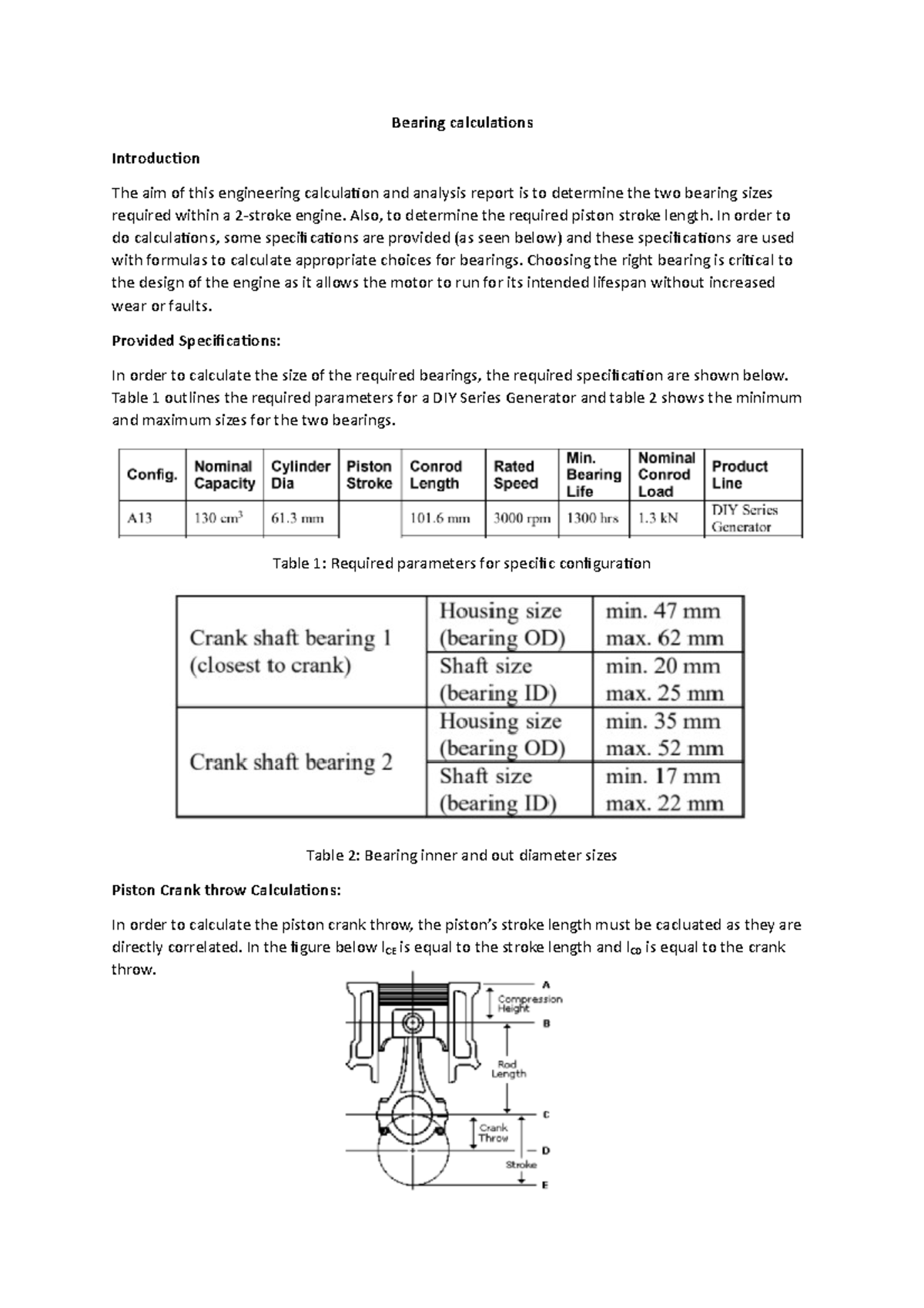 Bearing Calculations Report - 048600 - Studocu