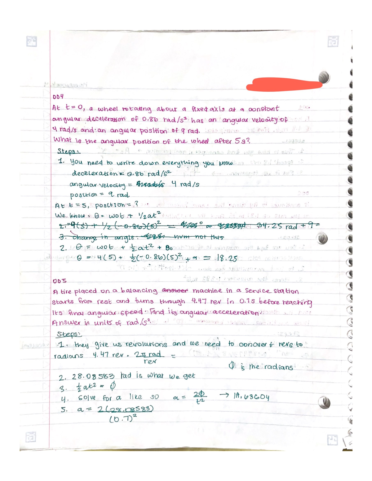 Physics - Homework Problems Part 2 - PH 1113 - Studocu