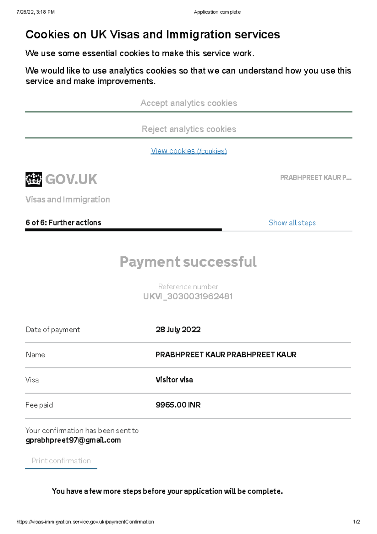 Application complete - NA=DDD - 7/28/22, 3:18 PM Application complete ...