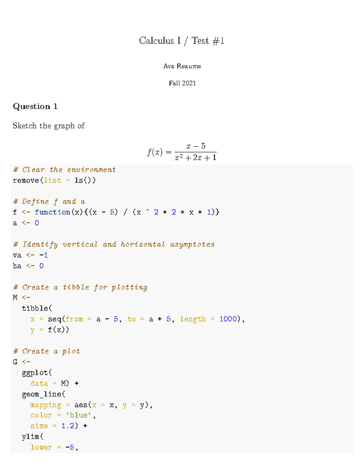 calculus homework example