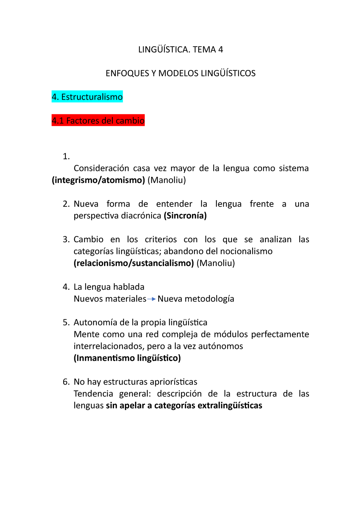 LingüÍ Stica Apuntes Enfoques Y Modelos Lingüísticos LingÜÍstica Tema 4 Enfoques Y Modelos 6950