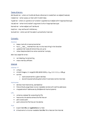 MST notes COMP10001 - COMP10001 - Unimelb - Studocu