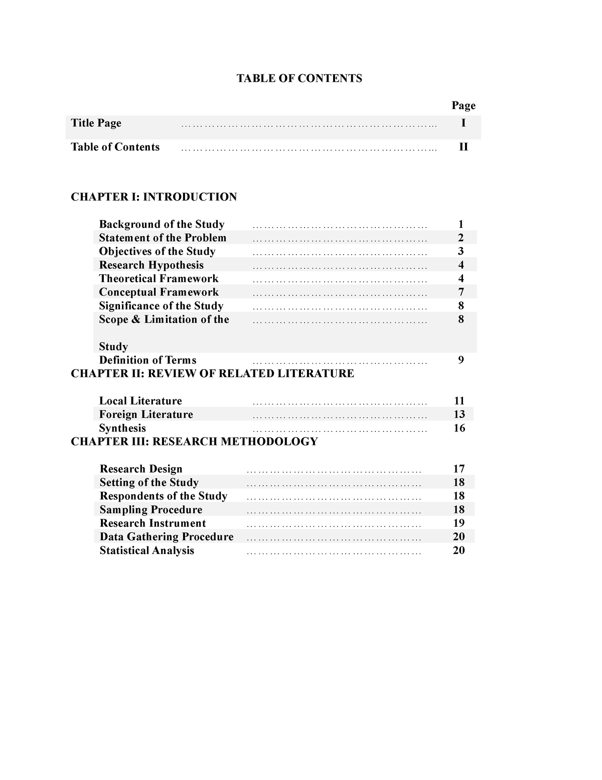 Chapter 3PR - TABLE OF CONTENTS Page Title Page - Studocu