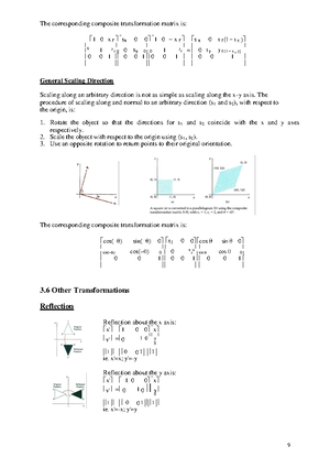 Transformations - 2d 3d transformation - CS 4204 Computer Graphics 2D ...